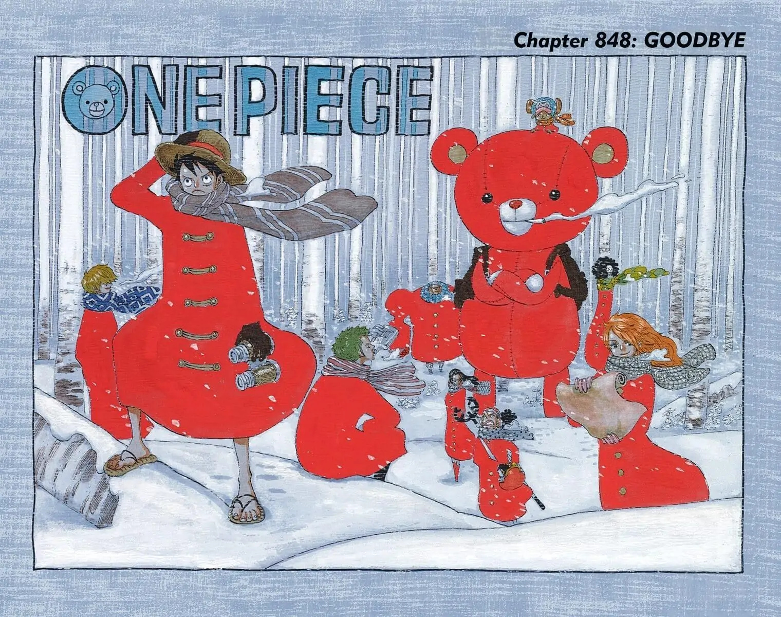 One Piece Digital Colored Chapter 848 image 01